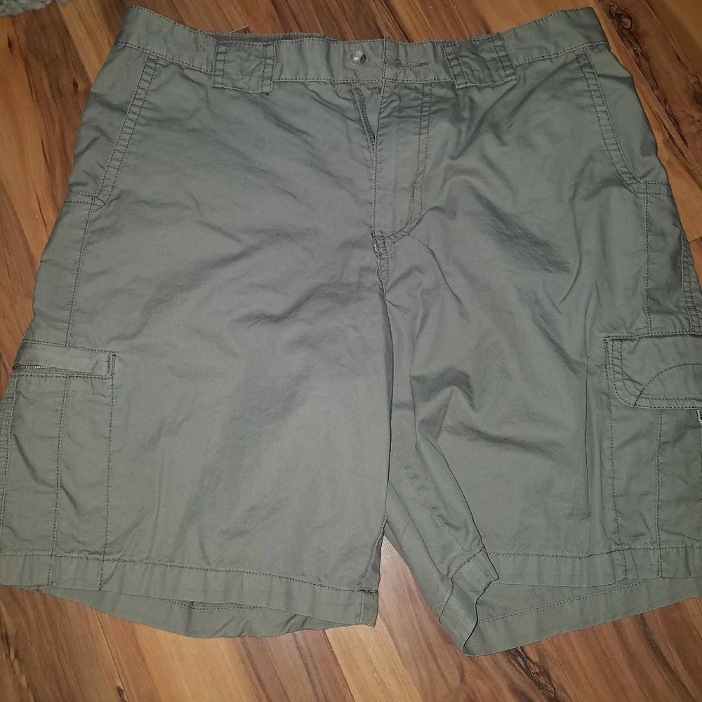 ***SOLD****Light  and Dark Gray Hiking Shorts